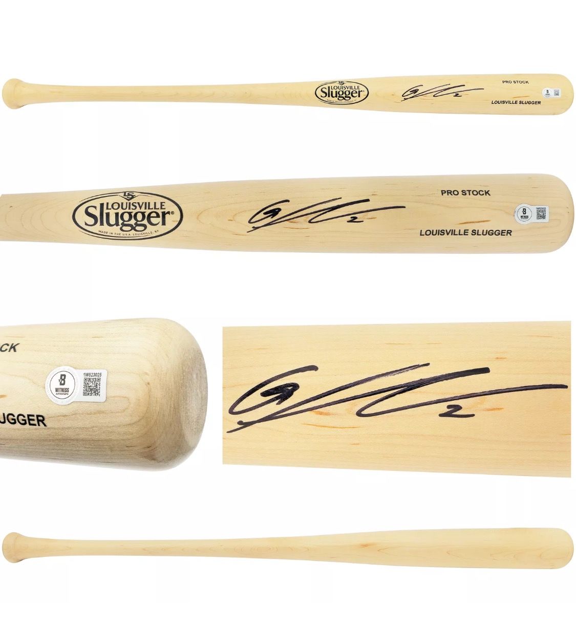 Gunnar Henderson Autographed Louisville Slugger Bat Baltimore Orioles