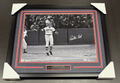 Carlton Fisk Walk Off Home Run Autographed 16x20 Photo Framed