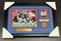 Lawrence Taylor New York Giants Autographed Card with 8x10 Photo Framed