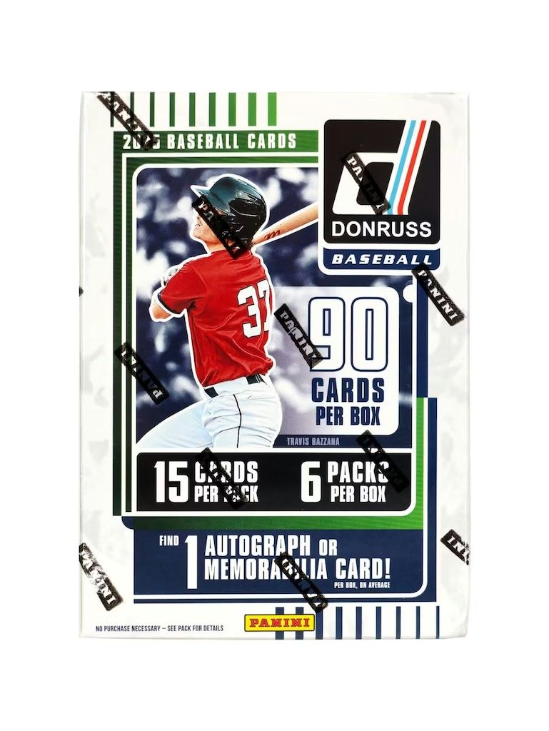 2025 Panini Donruss Baseball Blaster 6-Pack Box