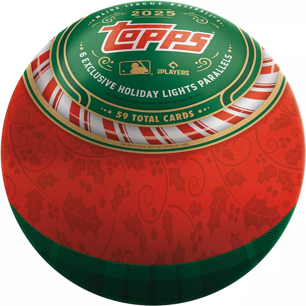 2025 Topps Holiday Baseball Collectors Tin