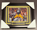 T.j. Watt Pittsburgh Steelers Autographed 8x10 Photo Framed BAS Beckett Holo