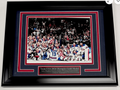 2026 Team USA Hockey Gold Win Olympics Framed 8x10 Photo Jack Hughes OT Goal
