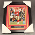 Joe Montana San Francisco 49ers Autographed Framed 8x10 Photo Beckett BAS