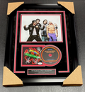 Red Hot Chili Peppers Anthony Kiedis Flea Autographed CD Framed 8x10 Photo
