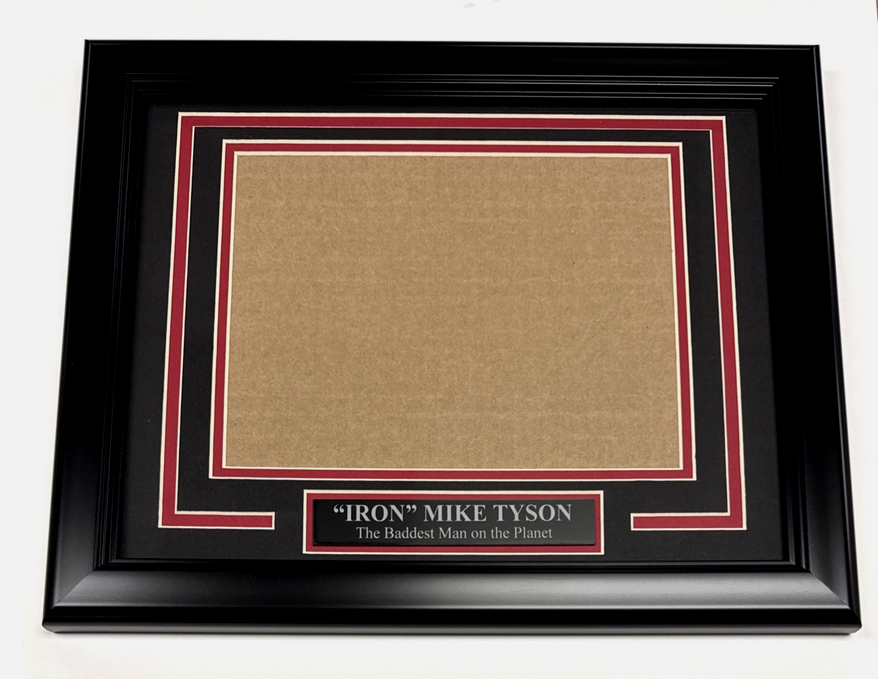 Mike Tyson Baddest Man on the Planet Picture Frame Kit for 8x10 Horizontal Photo