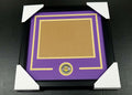 Los Angeles Lakers Medallion Frame Kit 8x10 Photo Double Mat Horizontal