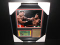 Muhammad Ali the Rumble in the Jungle George Foreman 8x10 Photo Framed Ticket