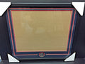New England Patriots Medallion Frame Kit 16x20 Photo Double Mat Horizontal