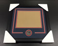 New England Patriots Medallion Frame Kit 8x10 Photo Double Mat Horizontal