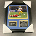 Eric Dickerson Rams Laser Engraved Autograph Plate Framed 8x10 Photo