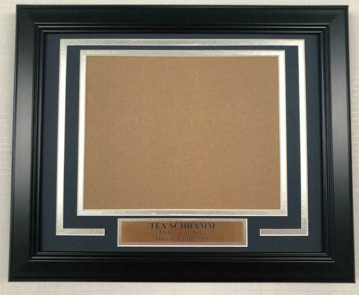 Tex Schramm Dallas Cowboys Framed Kit for 8x10 Horizontal Photo