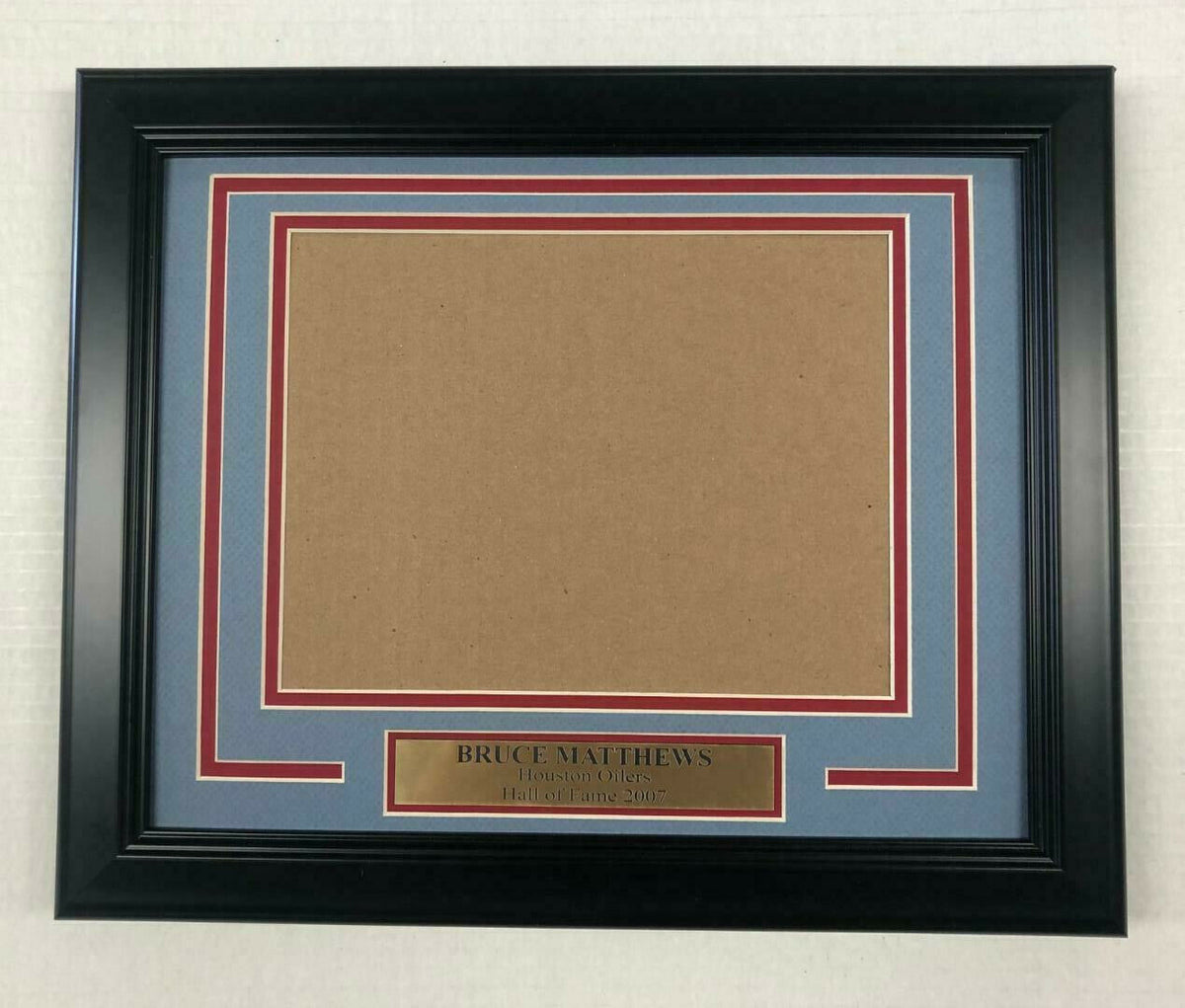 Bruce Matthews Houston Oilers Horizontal 8x10 Photo Frame Kit