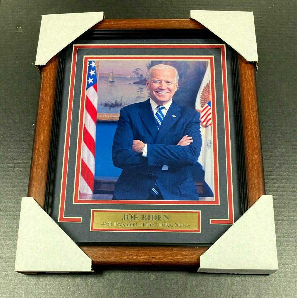 Joe Biden 46th US President Framed 8x10 Photo