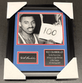 Wilt Chamberlain 100 Points Laser Engraved Facsimile Autographed Framed 8x10 Photo