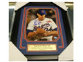 Nolan Ryan Autographed 8x10 Photo Bloody Lip Framed Texas Rangers
