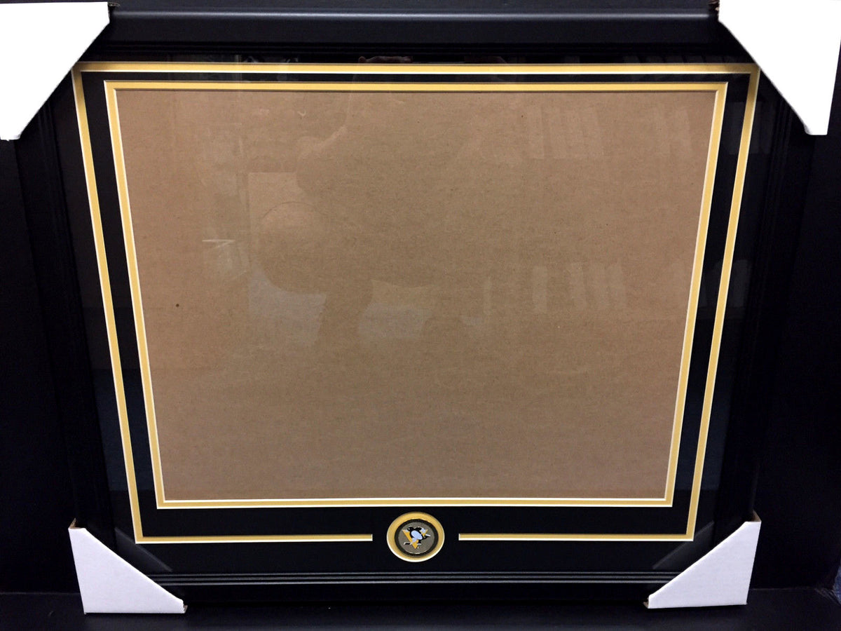 Pittsburgh Penguins Medallion Photo Frame Kit 16x20 Horizontal #2