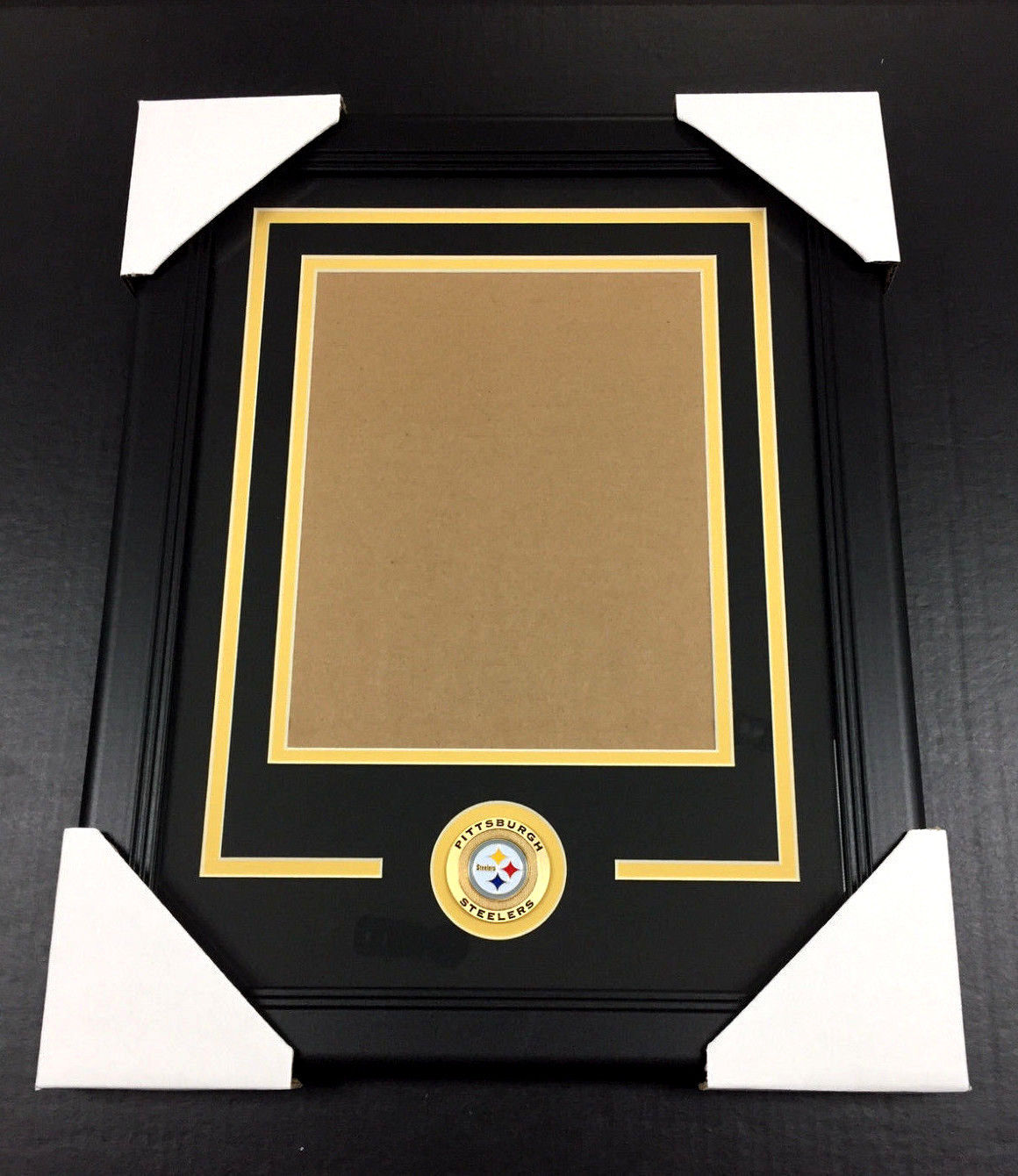 Pittsburgh Steelers Medallion Frame Kit 8x10 Vertical