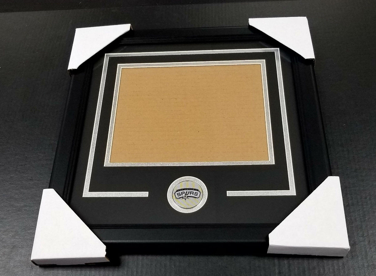 San Antonio Spurs Medallion Frame Kit for 8x10 Horizontal Photo