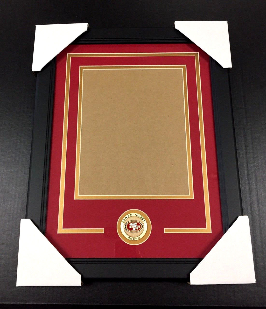 San Francisco 49ers Medallion Vertical Frame Kit for 8x10 Photo