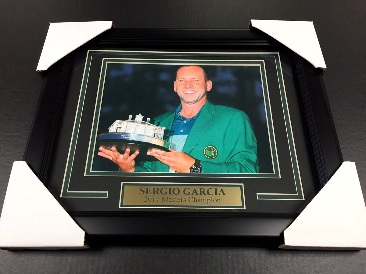 Sergio Garcia 2017 Augusta Masters Champion Framed 8x10 Photo #2