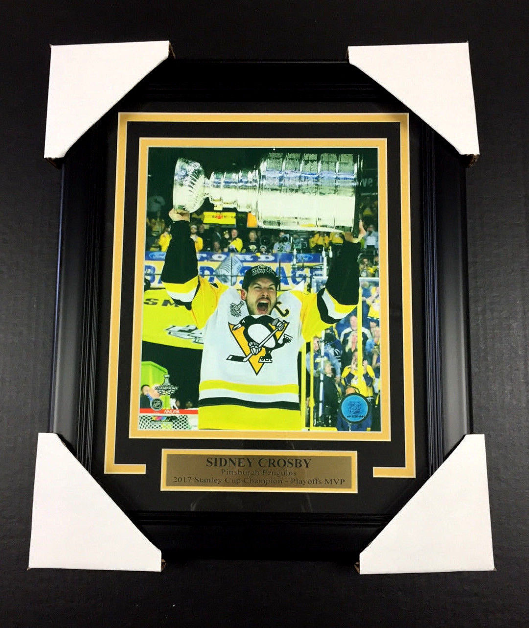 Sidney Crosby MVP Pittsburgh Penguins 2017 NHL Stanley Cup #2 Framed 8x10 Photo