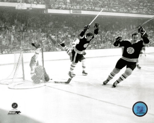 Bobby Orr Boston Bruins Most Famous Stanley Cup Goal 8x10 Photo
