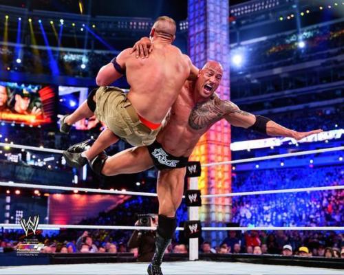 The Rock Wrestlemania 29 Dwayne Johnson WWE WWF 8x10 Photo