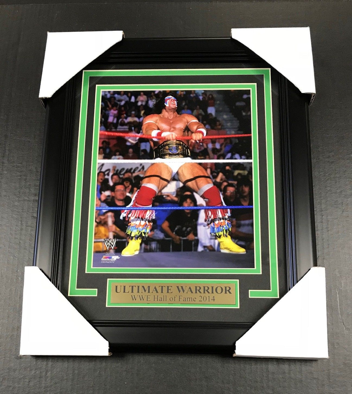 Ultimate Warrior WWE WWF 8x10 Unsigned Photofile Photo Framed