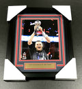 Tom Brady 6X Champion Patriots Lombardi Trophy Framed 8x10 Photo