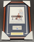 Tom Hanks Forrest Gump Signed Autographed Book Cut Signature Framed 8x10 Photo