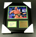 Triple H Heavyweight Autographed Reprint Champion WWE WWF Framed 8x10 Photo