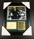 Vince Lombardi Autographed Cut Reprint Framed Green Bay Packers 8x10 Photo