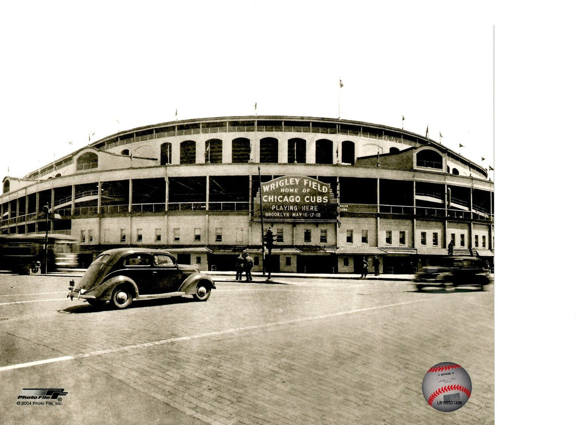 Vintage Wrigley Field Chicago Cubs Stadium 8x10 Photo