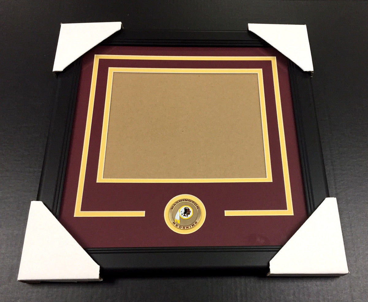 Washington Redskins Medallion Photo Frame Kit 8x10 Horizontal