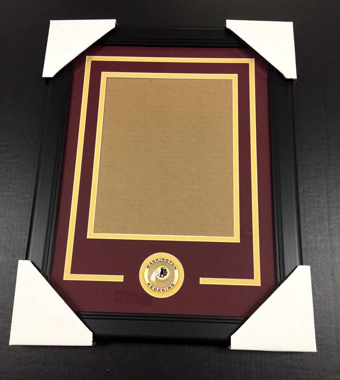 Washington Redskins Medallion Photo Frame Kit 8x10 Vertical