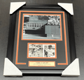 Willie Mays the Catch Autographed 5x7 with 8x10 Photo Framed