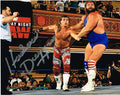 Hacksaw Jim Duggan Autographed 8x10 Photo RAW vs HBK